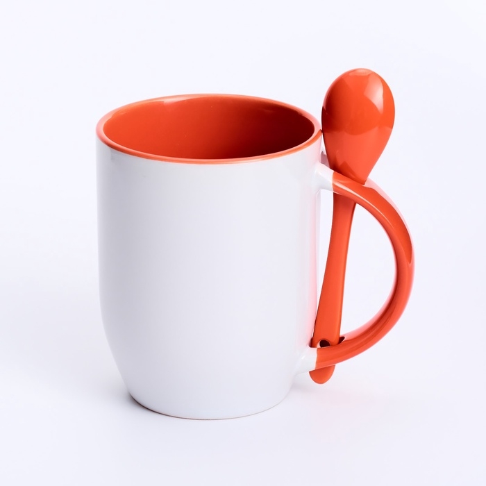 Кружка новогодняя с ложкой Дорого внимание &laquo;С Новым годом&raquo;, 350 мл