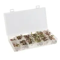 Набор пружинных хомутов ZEIN, 7-18 мм, 80 шт.