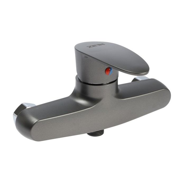 Смеситель для душа ZEIN Z3671, однорычажный, без душевого набора, ABS-пластик, графит Смеситель для душа ZEIN Z3671, однорычажный, без душевого набора, ABS-пластик, графит