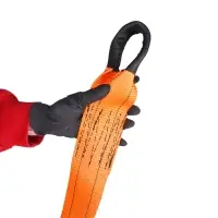 Трос буксировочный (усиленный,цвет-оранжевый) AVS EXPERT ST-155B 15т 5м.шаклы