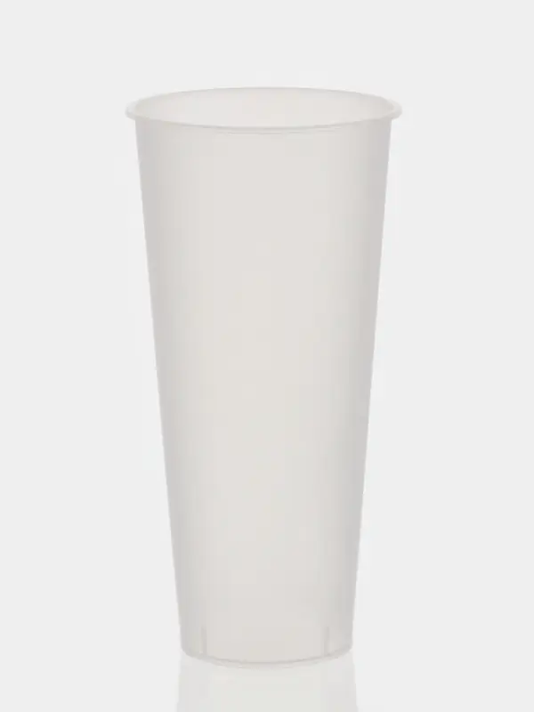 Стаканы одноразовые Bubble cup, набор 10 шт., 650 мл, d=9 см, h=18 см, пластик, матовые, прозрачные