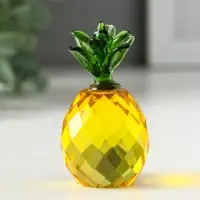 Фигурка стекло &laquo;Ананас&raquo;, 7.6&times;3.7&times;3.7 см
