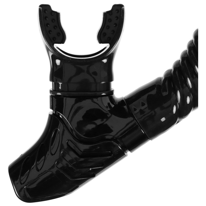 Трубка для снорклинга ONLYTOP, цвет чёрный Трубка для снорклинга ONLYTOP, цвет чёрный