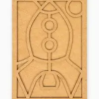 Картина пластилином &laquo;Ракета&raquo;, 21&times;15 см, набор для творчества