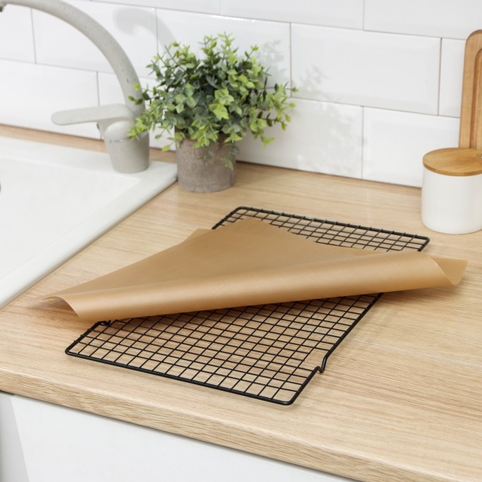 Коврик тефлоновый многоразовый, 33×40 см Коврик тефлоновый многоразовый, 33×40 см