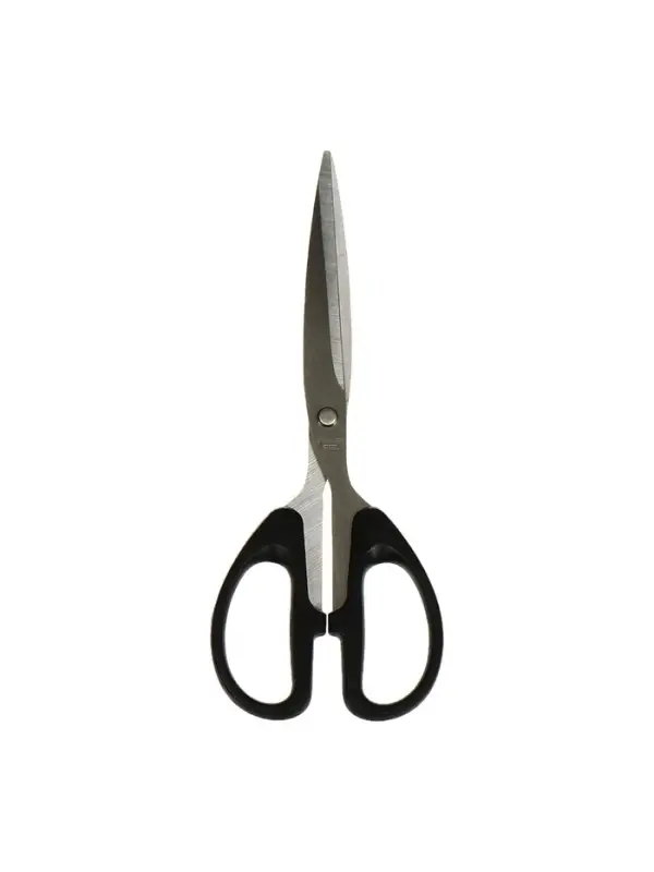 Ножницы канцелярские 19.0 см, Calligrata TOP, Офис, пластиковые ручки, европодвес