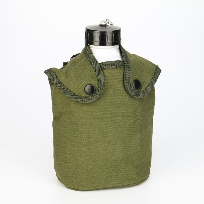 Фляга походная  Фляга походная "Аdventure" 1,3л, цвет серебристый, в чехле