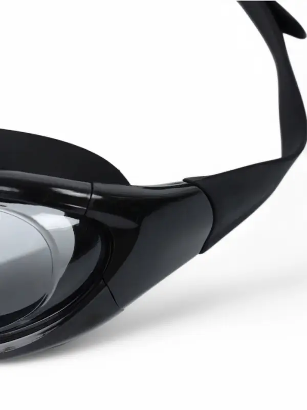 Очки для плавания ONLYTOP, беруши, цвет чёрный