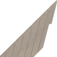 Лезвие Topfort Extra 18 мм сегментированное 30 градусов сталь SK2 10 шт/уп