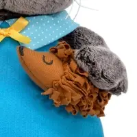 Мягкая игрушка &laquo;Кот Басик Baby&raquo;, с ёжиком, 20 см