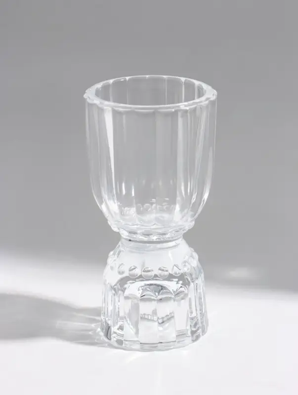Подсвечник стеклянный &laquo;Лидс&raquo;, 5&times;5&times;10 см, d=2.2 см