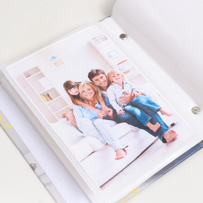 Фотоальбом на 100 фото 10х15 см, пластик. листы Фотоальбом на 100 фото 10х15 см, пластик. листы "fluffy pets" Муррр