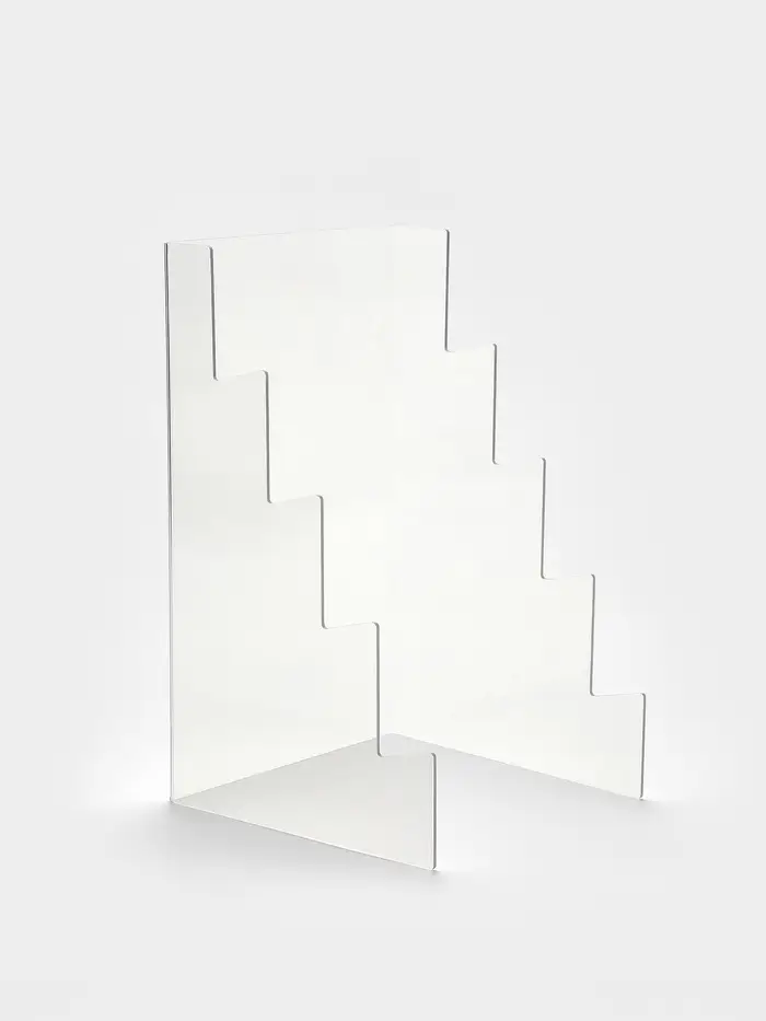 Подставка под ножи 15&times;15&times;25 см, 4 места, оргстекло 2 мм, прозрачный