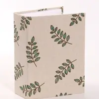 Фотоальбом на 100 фото 10х15 см "Веточки" текстиль 5х12,5х16,5 см