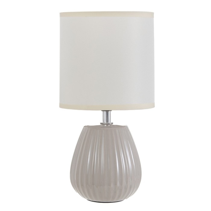 Настольная лампа Настольная лампа "Арнелла" Е14 40Вт бежевый 14х14х28 см RISALUX