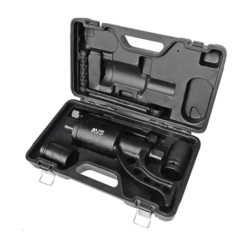 Гайковерт механический 1"DR 270 мм, 3800Нм, 1: 58 (головки 32,33 мм) в кейсе AVS WL-02