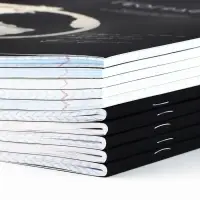 Тетради предметные, 48 л., набор из 10 шт., блок №1, софт тач лам, уф лак &laquo;Силуэт&raquo;