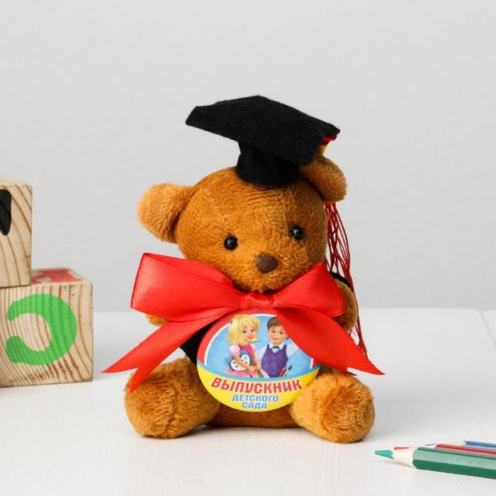 Мягкая игрушка и орден на Выпускной «Выпускник детского сада», подарочный набор Мягкая игрушка и орден на Выпускной «Выпускник детского сада», подарочный набор