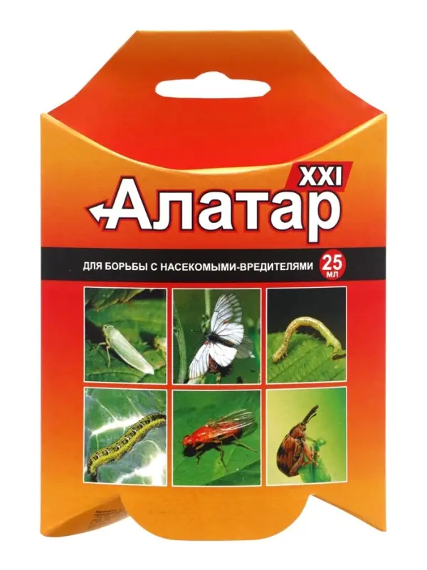 Средство от вредителей овощных культур Алатар, 25 мл