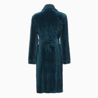 Халат женский KAFTAN "Бархат" р. 48, зеленый