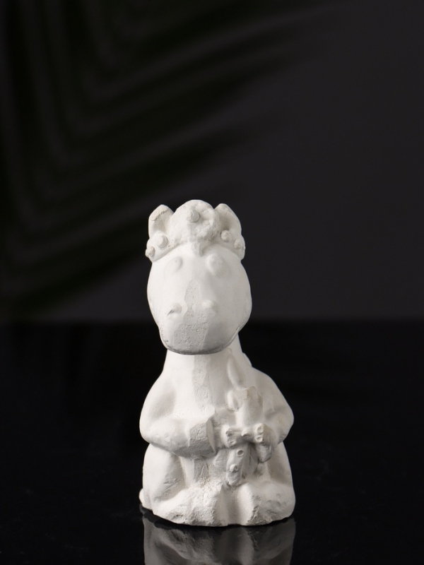 Фигура под роспись  Фигура под роспись "Лошадка с косой"  9х5х5 см