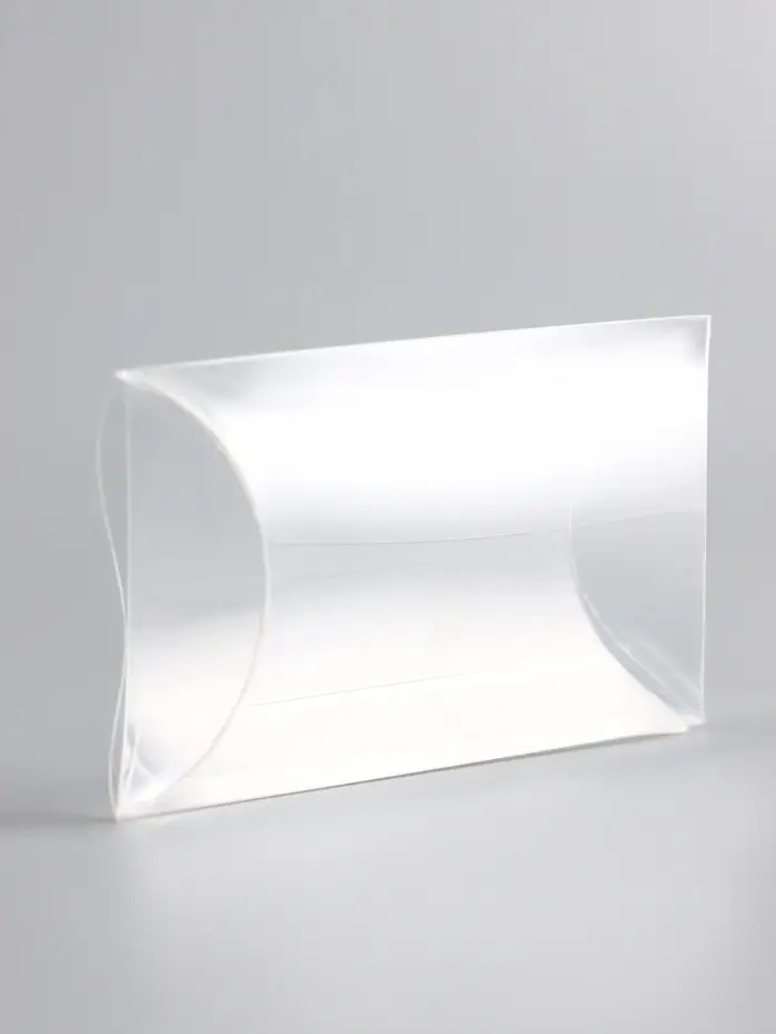 Складная прозрачная коробка из PVC, для упаковки подарков, 8×5×2 см