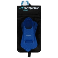 Ласты для плавания ONLYTOP, р. M (40-42), цвет синий