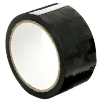 Скотч упаковочный 48 мм 40 м 40 мкм, чёрный