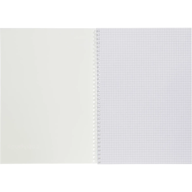 Бизнес-тетрадь Attache Акварель гребень картон А4 96 л,бирюза