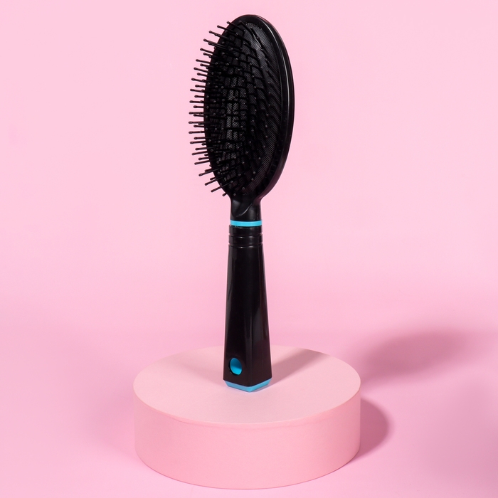 Расчёска массажная, 6 × 24,3 см, цвет МИКС/чёрный Расчёска массажная, 6 × 24,3 см, цвет МИКС/чёрный