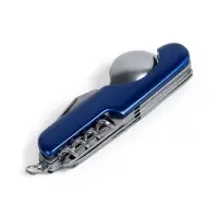 Нож швейцарский 9 в 1, синий