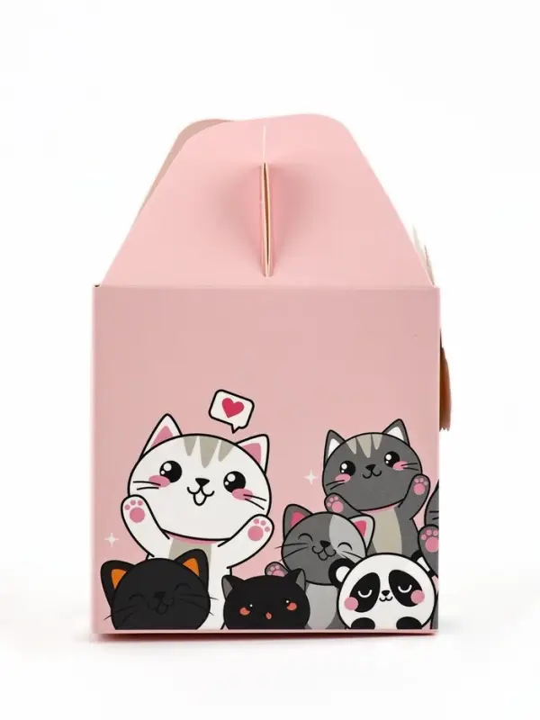 Подарочная коробка, упаковка «Котята» 10×10×10 см Подарочная коробка, упаковка «Котята» 10×10×10 см