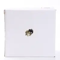 Фигурка полистоун &laquo;Чёрный слон с бабочкой&raquo; 10&times;17&times;17 см