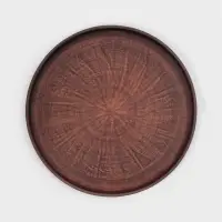 Блюдо для пиццы &laquo;Гладь&lrm;&lrm;&raquo;, 28&times;2.5 см, красная глина