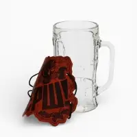 Кружка стеклянная пивная &laquo;Ёрш&raquo;, 500 мл