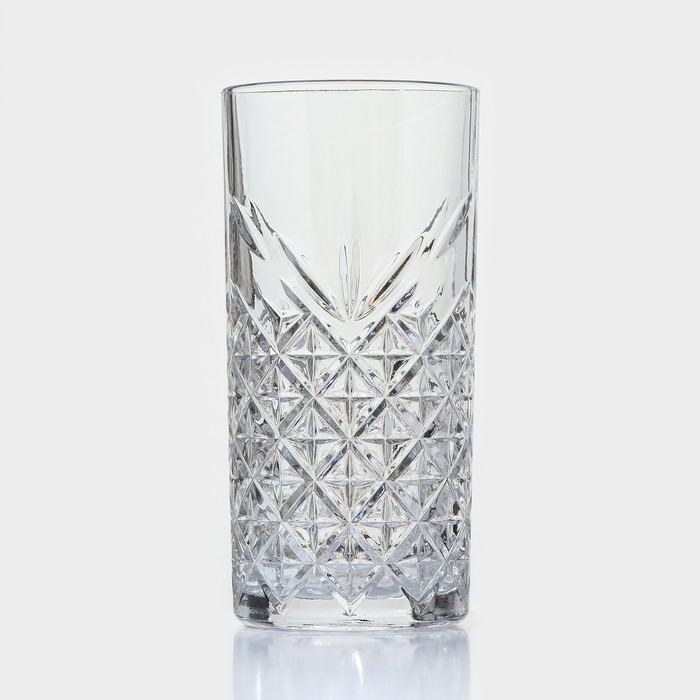 Стакан высокий Paşabahçe Timeless, 450 мл, стекло, прозрачный Стакан высокий Paşabahçe Timeless, 450 мл, стекло, прозрачный