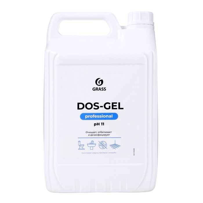 Средство моющее щелочное   Средство моющее щелочное  "DOS GEL" (канистра 5,3 кг)