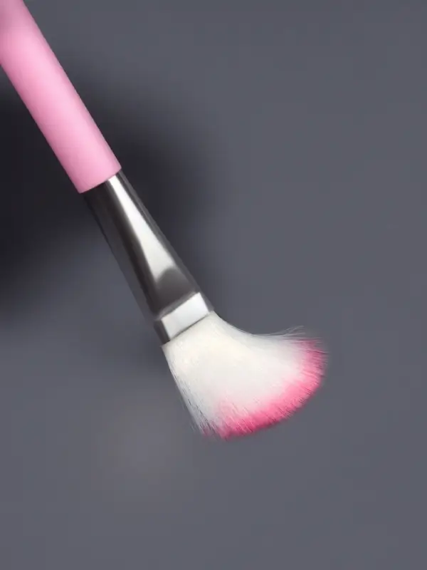 Набор кистей для макияжа COLOR POWER pink, 5 шт., розовый