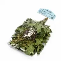 Веник для бани, дубовый, 55 см, с букетом из трав, &laquo;Добропаровъ&raquo;