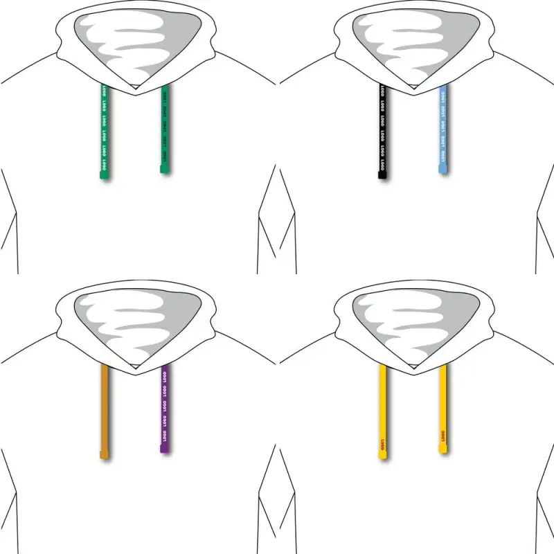 Вязаный шнурок в капюшон на заказ Tape Вязаный шнурок в капюшон на заказ Tape