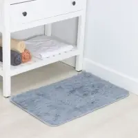 Коврик для дома Доляна &laquo;Пушистик&raquo;, 50&times;80 см, серый