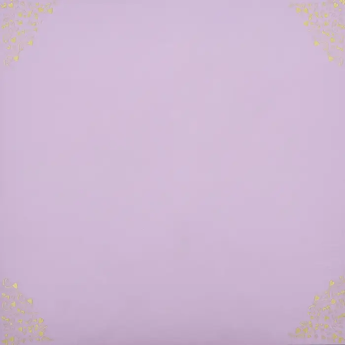 Плёнка матовая с рисунком «Амур», сиреневая, 60×60 см