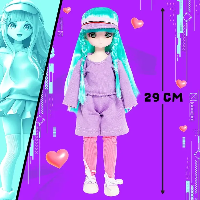 Кукла шарнирная Happy Valley &laquo;Крутая малышка&raquo;, 29 см