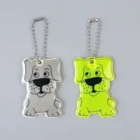 Светоотражающий элемент &laquo;Собака&raquo;, двусторонний, 6&times;3.5 см, МИКС