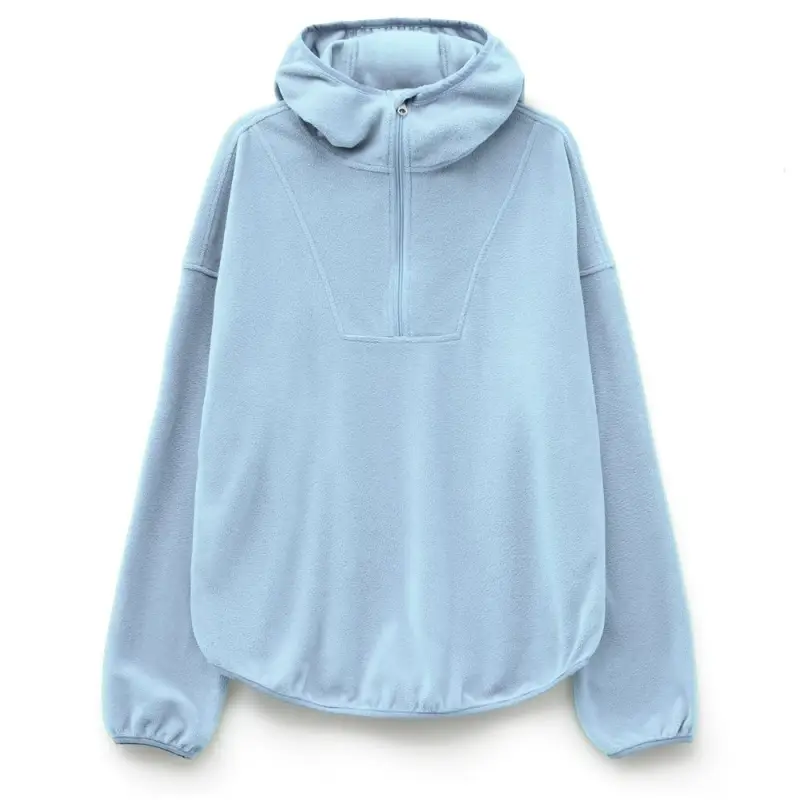 Анорак флисовый унисекс Fliska, голубой, размер M/L Анорак флисовый унисекс Fliska, голубой, размер M/L