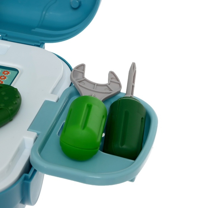 Набор детских инструментов в чемодане «Мастерёнок», 24 элемента Набор детских инструментов в чемодане «Мастерёнок», 24 элемента