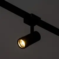 Светильник трековый BayerLux SLIM &laquo;Акцент&raquo;, LED, 9 Вт, 3000K-6000К, 48 В, CRI90, 6&times;6&times;18.8 см, чёрный