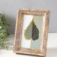 Фоторамка пластик 10х15 см "Прованс" бежево-коричневый 19х13,7х3 см