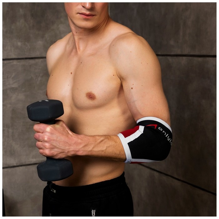 Налокотники неопреновые ONLYTOP, 7 мм, р. S Налокотники неопреновые ONLYTOP, 7 мм, р. S