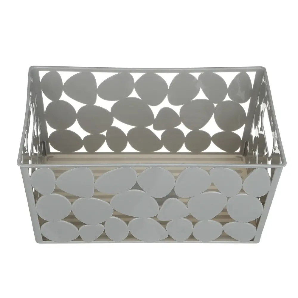 Корзинка для хранения тм VETTA, пластик, 25,5x15x12,5см, 2 цвета